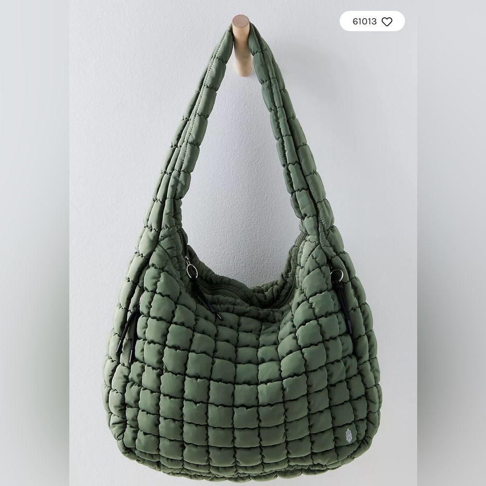 FP Movement by Free People Olive Quilted Carryall Bag